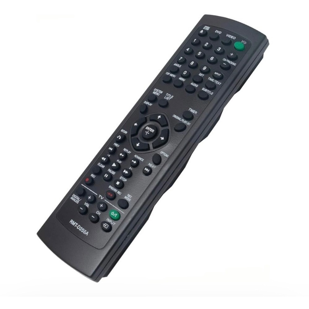 Sony RMT-D255A DVD Video Player Remote Control Black Replacement Controller - Picture 2 of 5